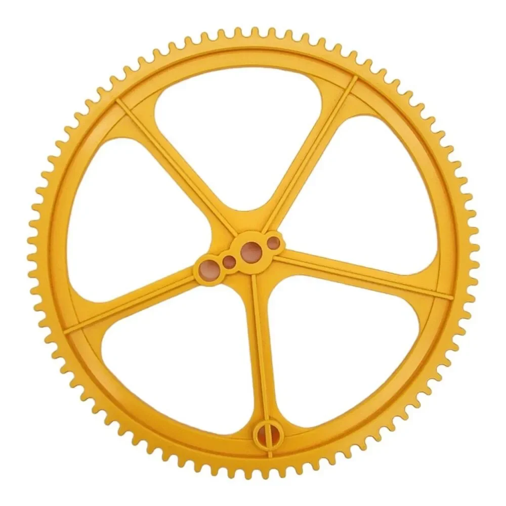 Lot of 10 K'nex Gears Red Yellow 2.25